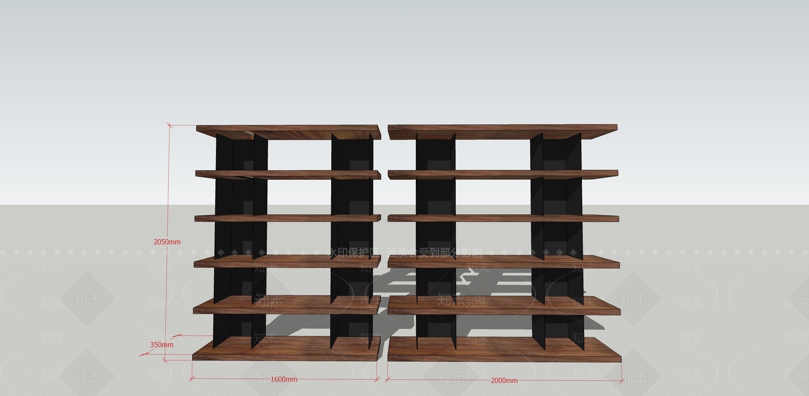 展示架SU模型下载【ID:235067557】