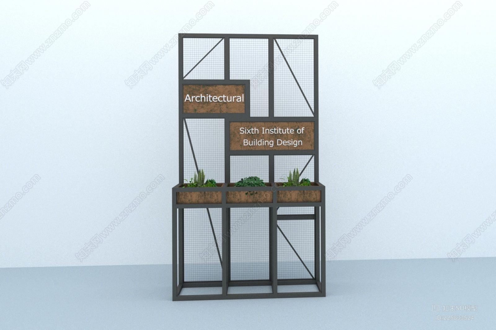 工业风SU模型下载【ID:225833524】