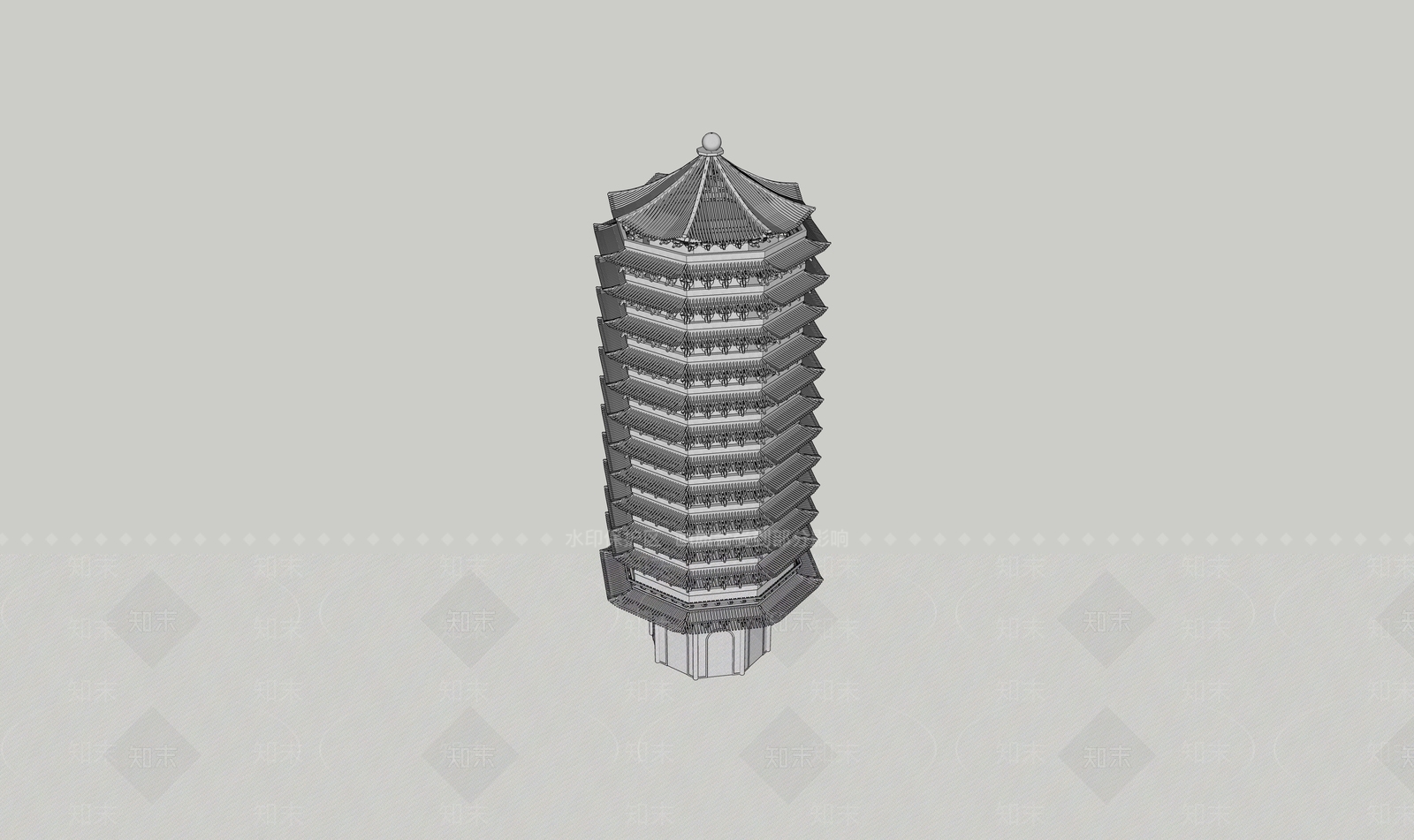 塔SU模型下载【ID:335054699】