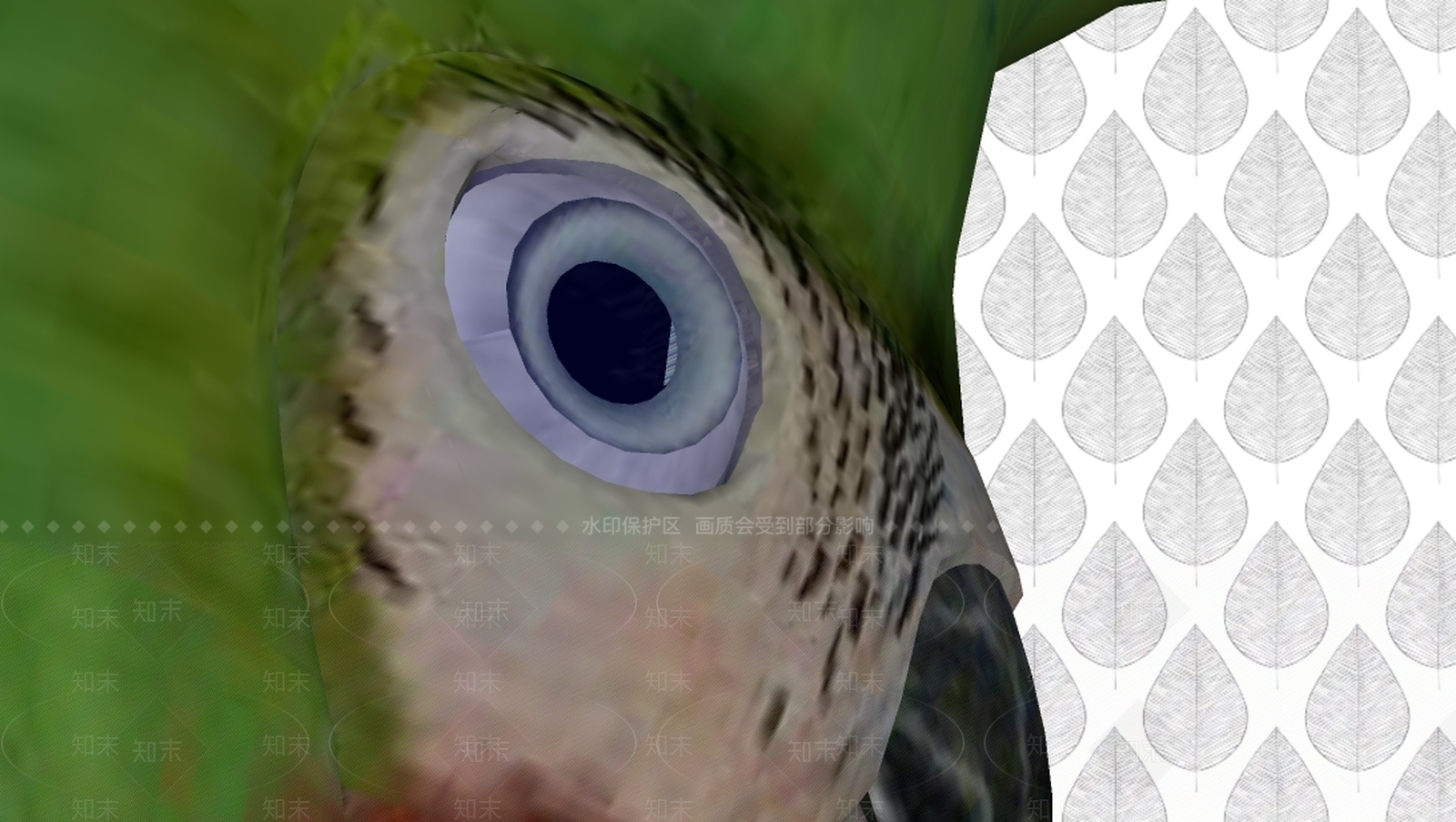 鹦鹉SU模型下载【ID:234808589】