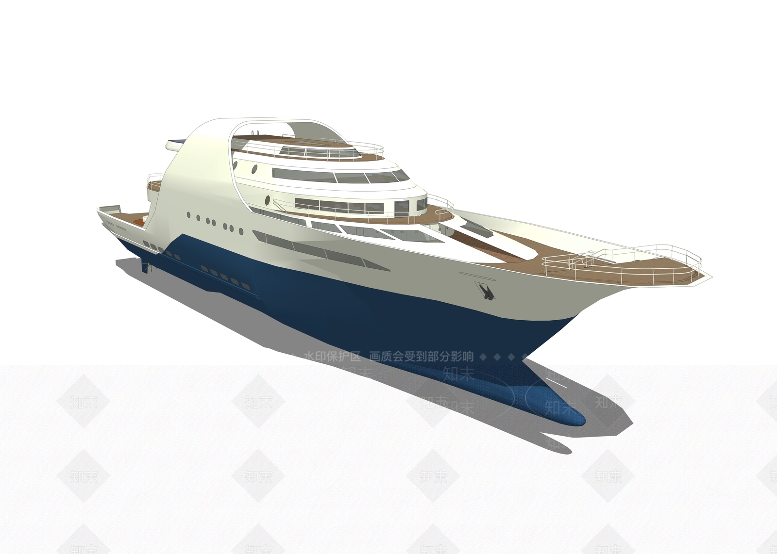 邮轮SU模型下载【ID:633015263】