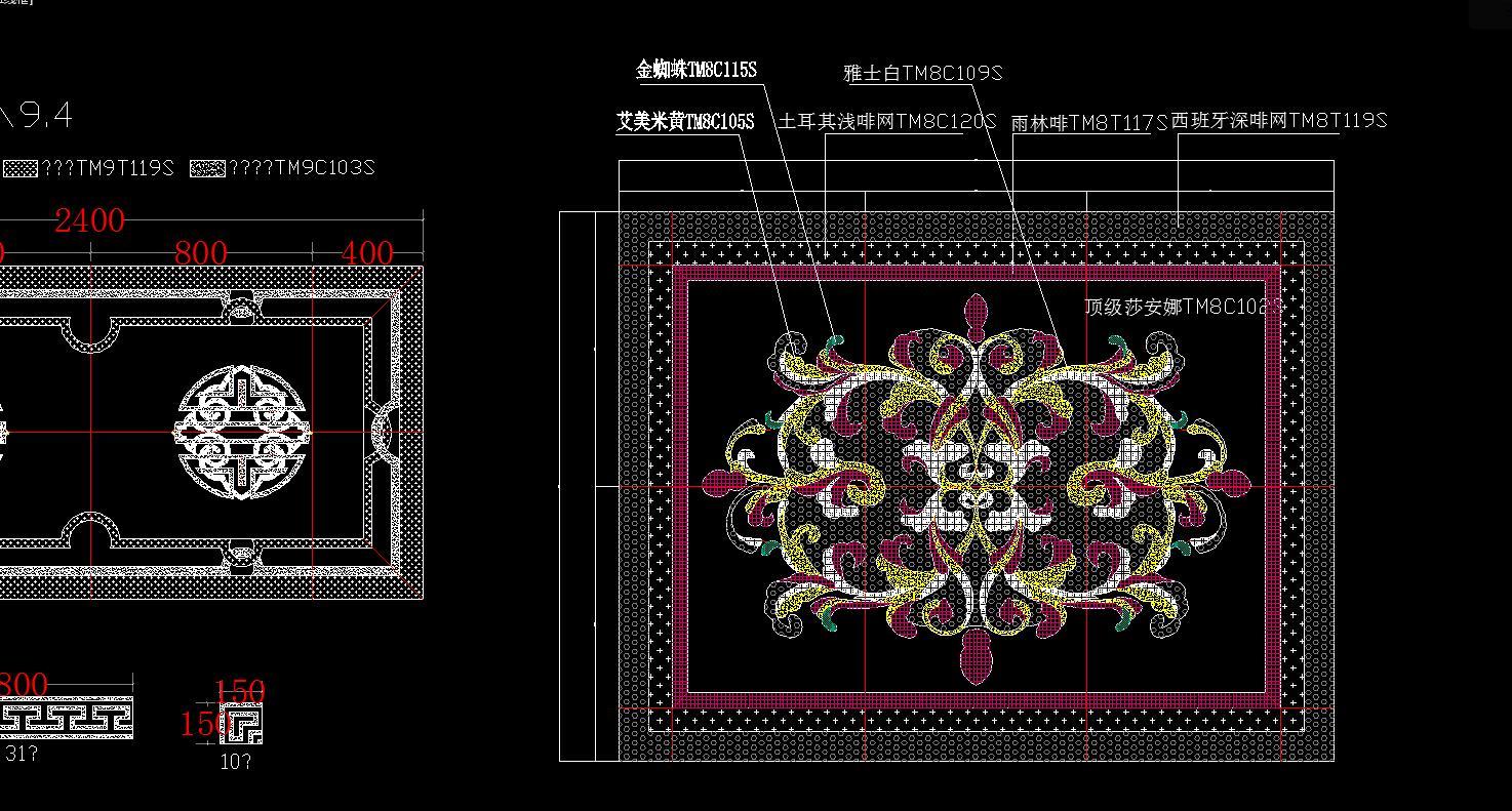 大理石cad施工图下载【ID:128625766】