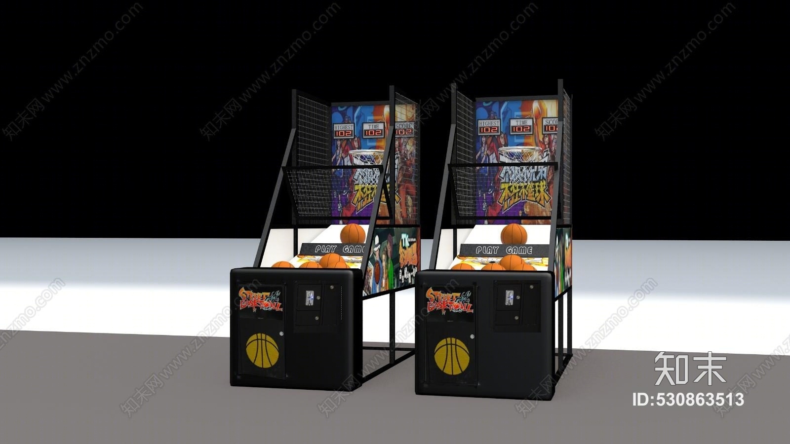 其它篮球机3D模型下载【ID:530863513】