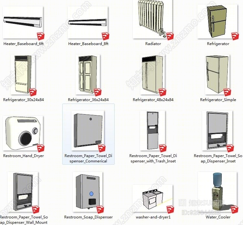 家用电器SU模型下载【ID:926644262】