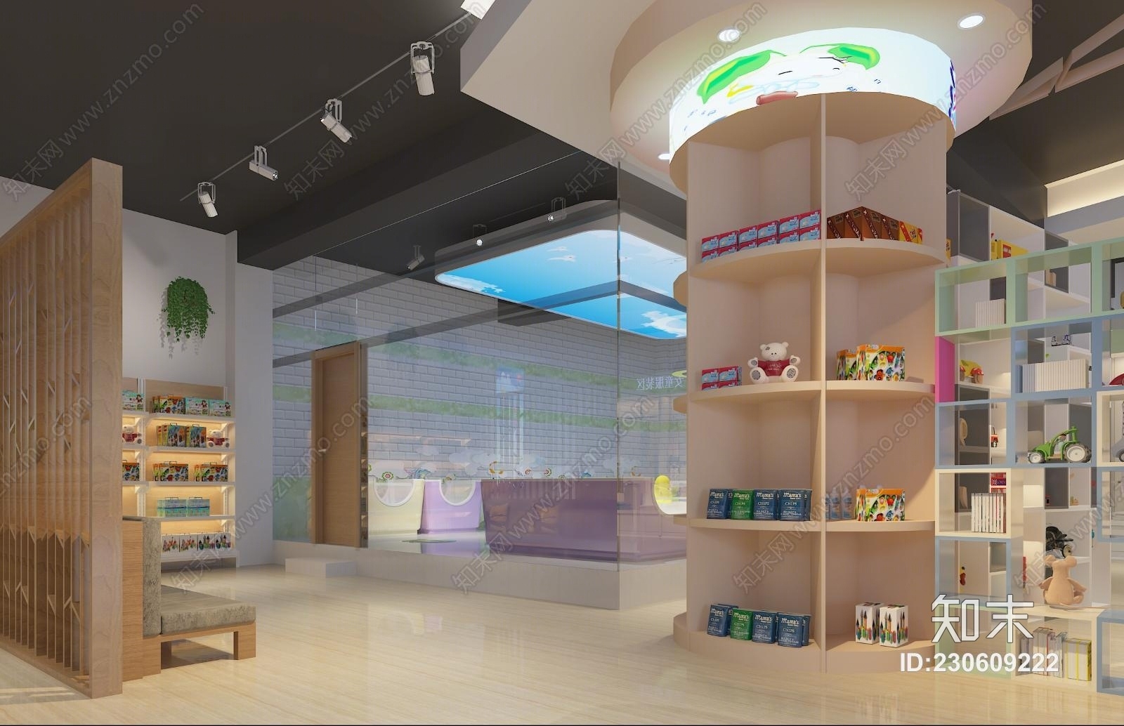 现代母婴店3D模型下载【ID:230609222】