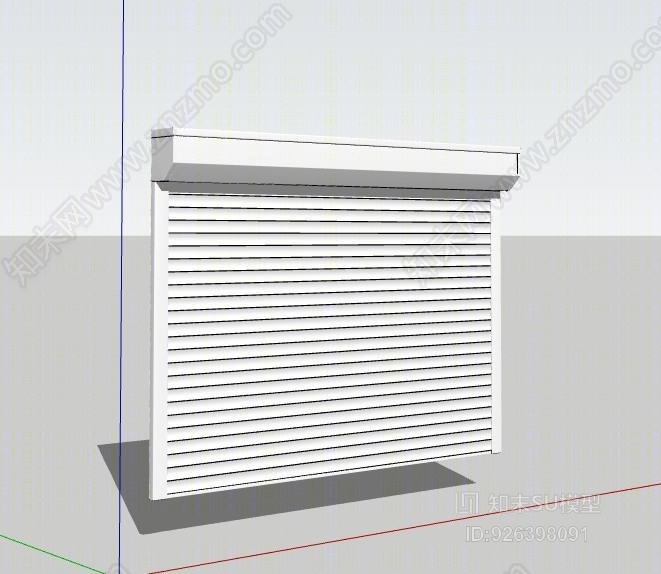 车库门SU模型下载【ID:926398091】