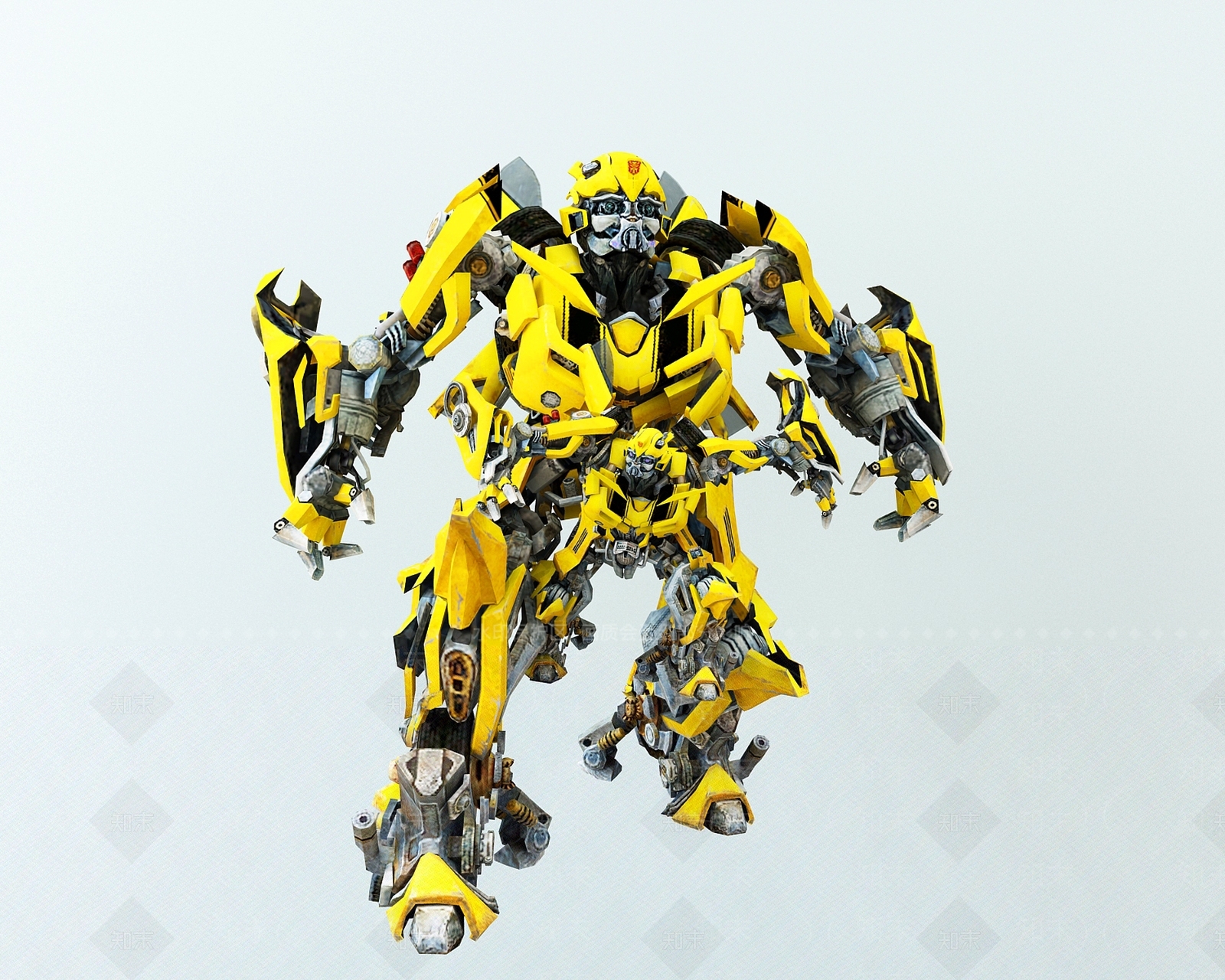 现代变形金刚3D模型下载【ID:933681646】