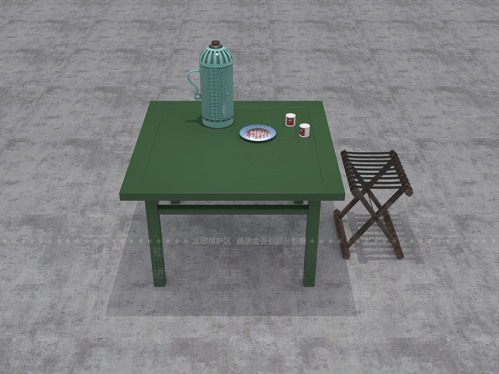 现代暖水瓶3D模型下载【ID:932477949】