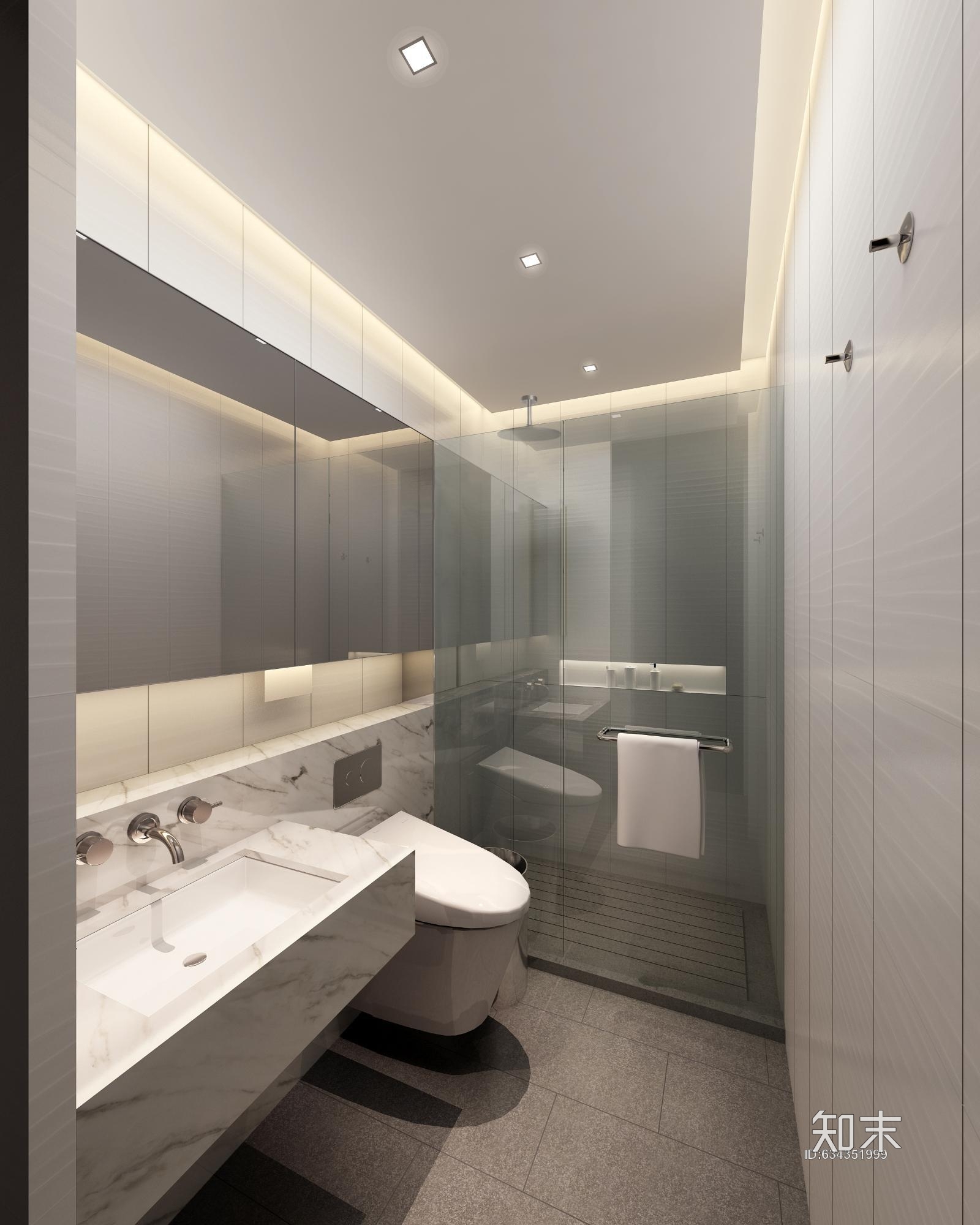 上海虹桥商务区核心区办公楼T1-T10大堂公共区域施工图下载【ID:634351999】