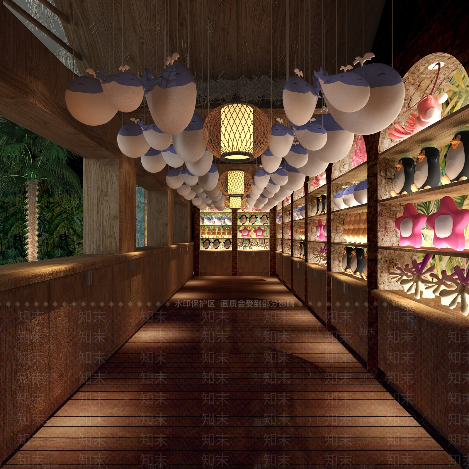 东南亚儿童玩具店3D模型下载【ID:934730969】