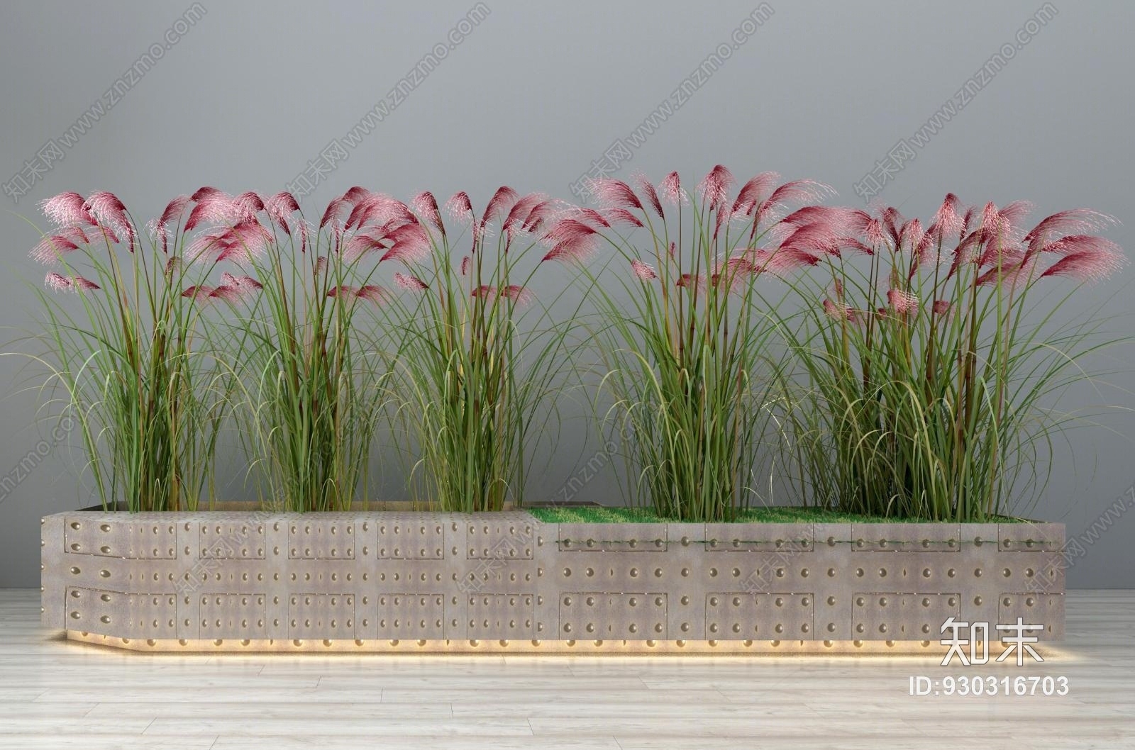 现代园林小品景观园林园艺小品绿植3D模型下载【ID:930316703】