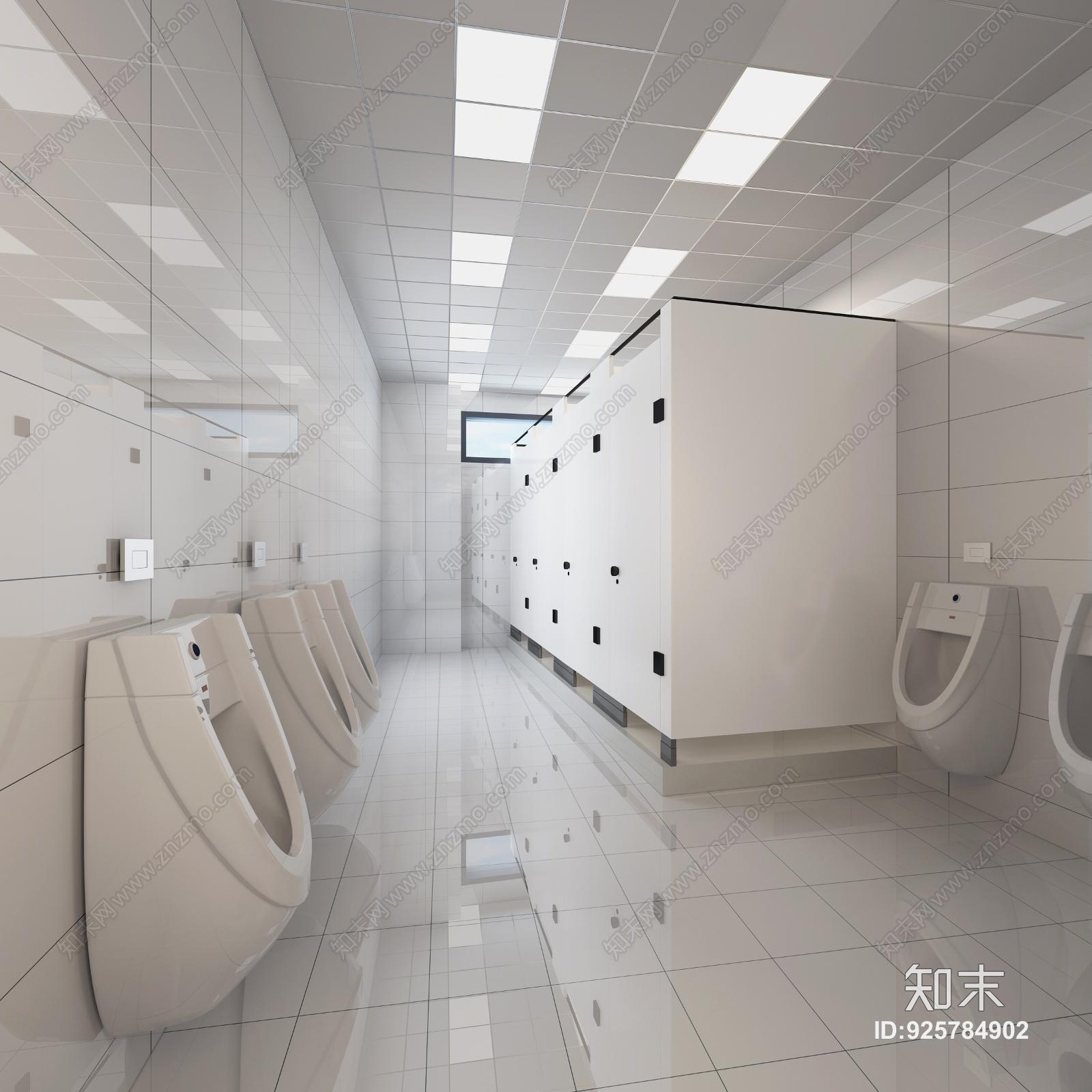 现代公司卫生间3D模型下载【ID:925784902】