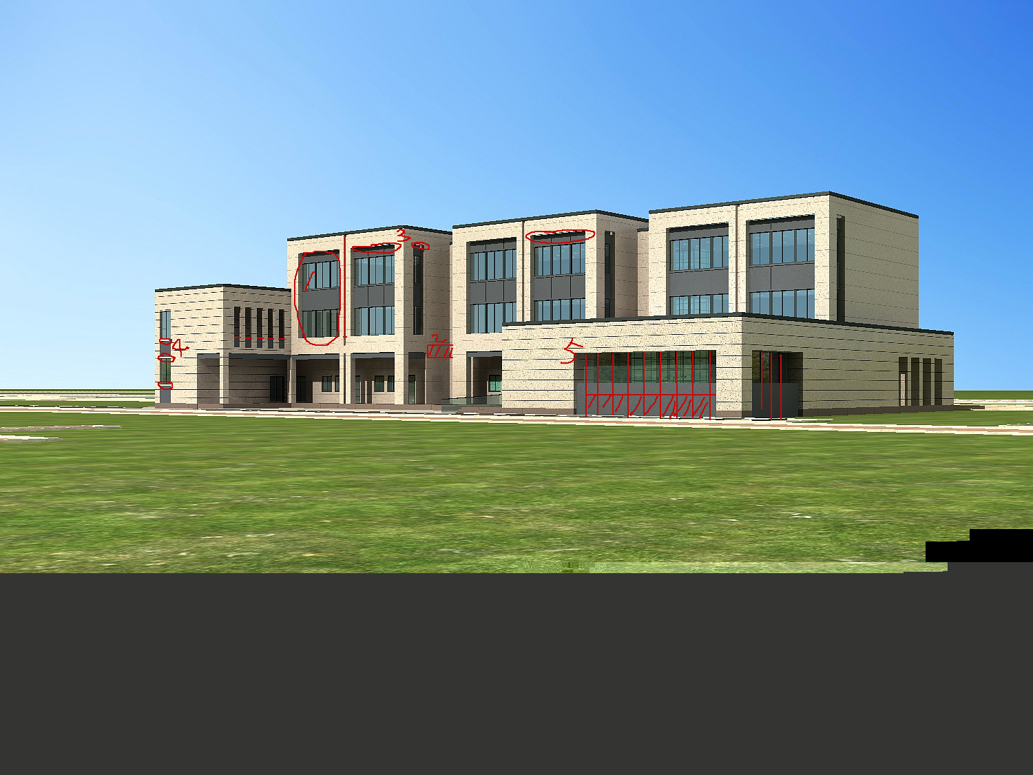 世贸泰州住宅幼儿园(9班+CAD+效果图）cad施工图下载【ID:426394184】