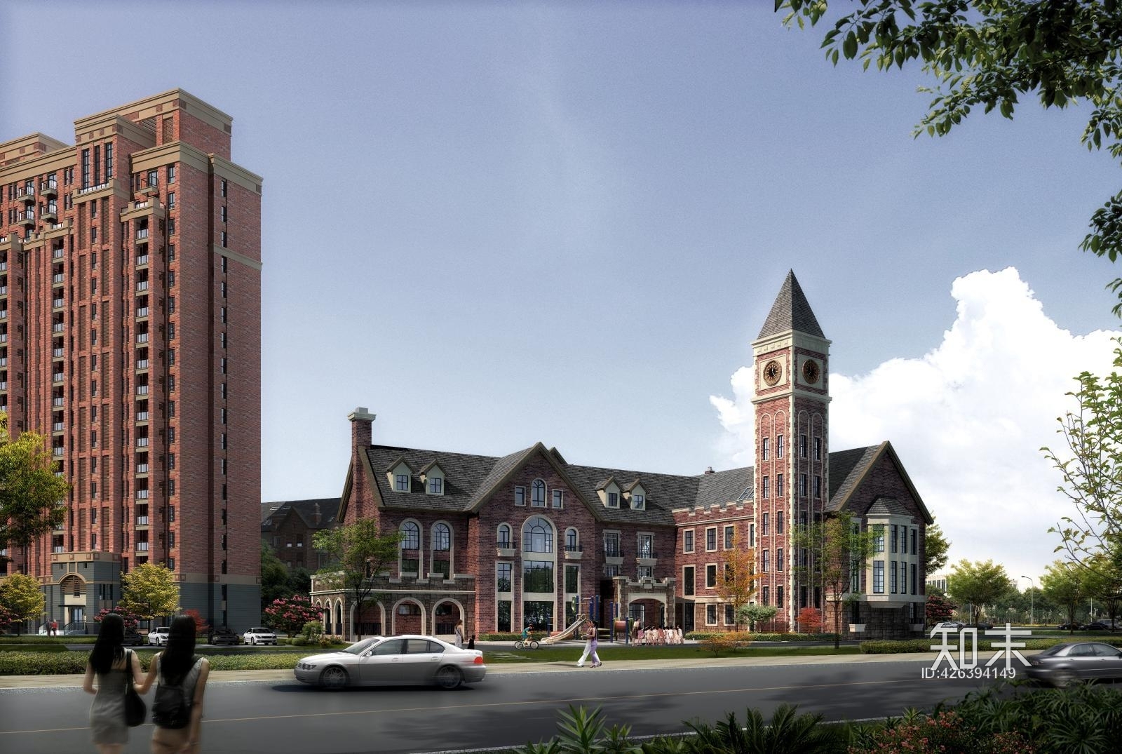 HSD琚宾-武汉合嘉幼儿园施工图下载【ID:426394149】