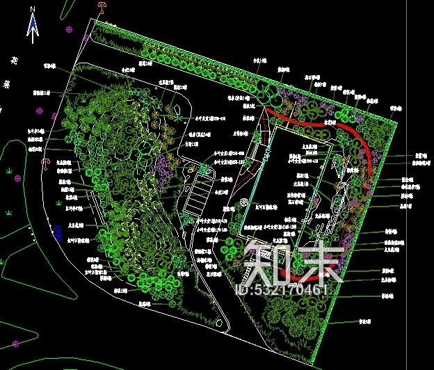 别墅庭院私家花园景观设计CAD合集【40个】施工图下载【ID:532170461】