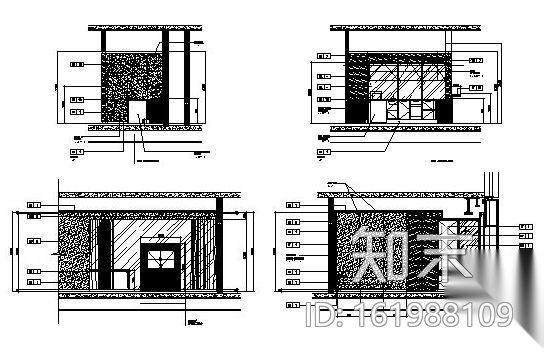 [南京]某酒店总经理套间施工图cad施工图下载【ID:161988109】