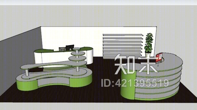 现代商店SU模型下载【ID:421395519】