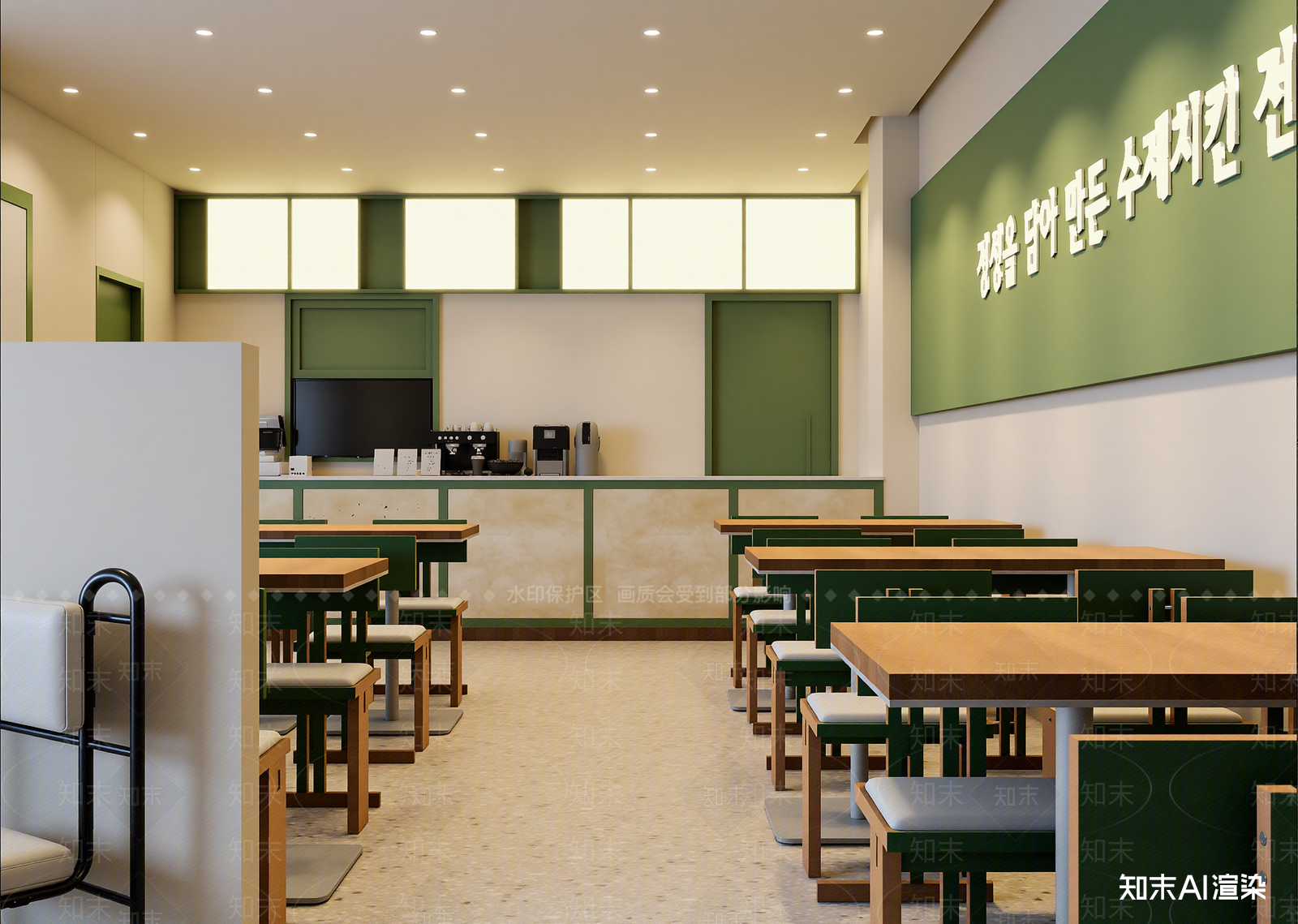 现代咖啡厅3D模型下载【ID:1215124315】