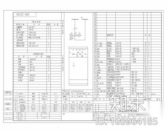 GGK型低压抽出式开关柜设计规范图集82张cad施工图下载【ID:165964185】