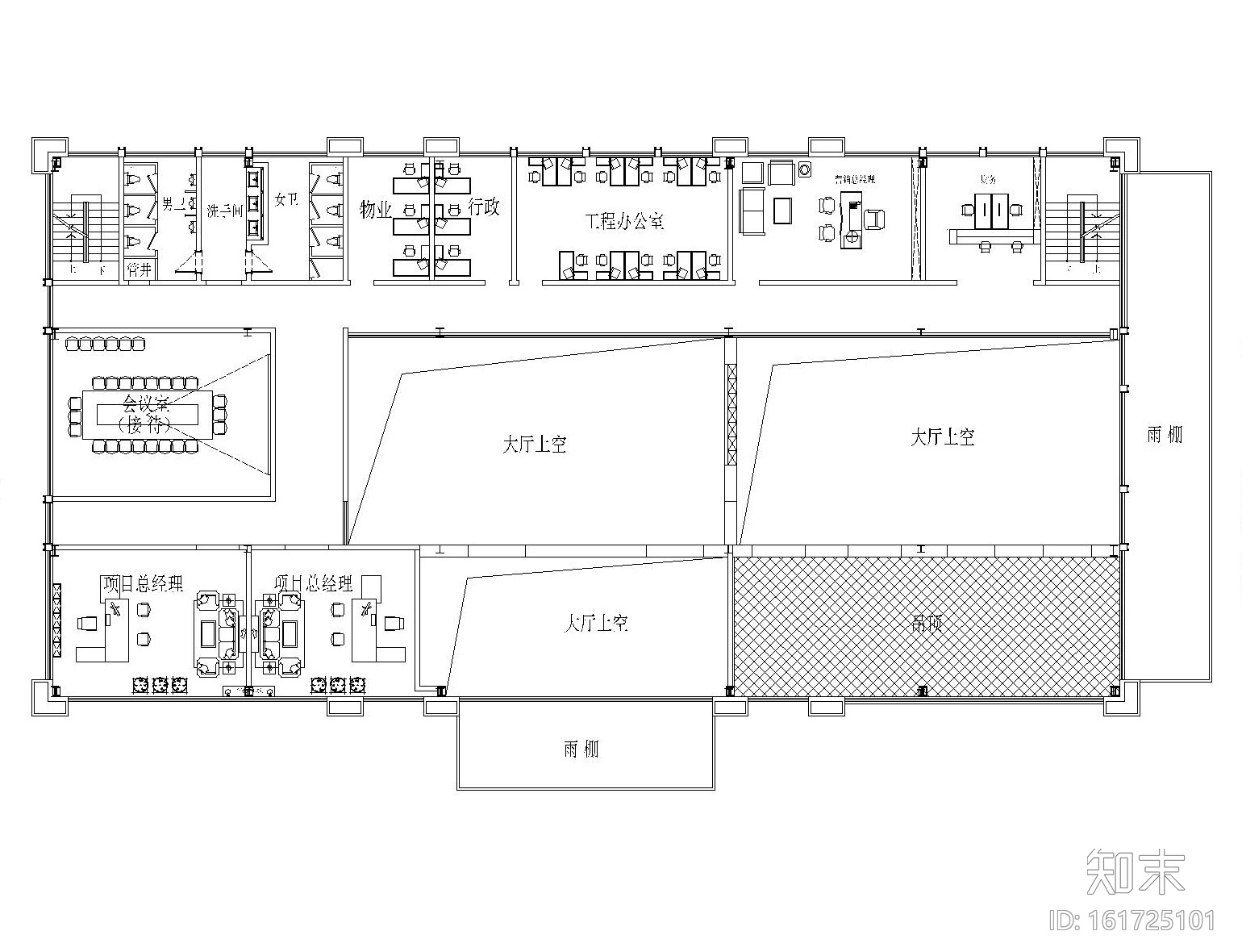 [江苏]淮安水沐明悦府销售中心装修施工图+效果图+软装表...cad施工图下载【ID:161725101】