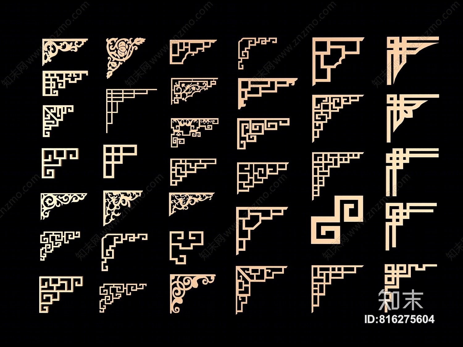 金属角线3D模型下载【ID:816275604】
