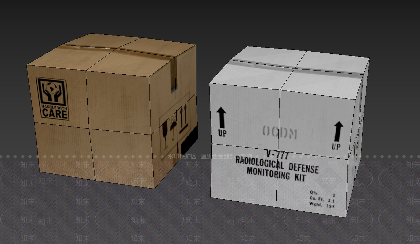 箱子3D模型下载【ID:167724176】