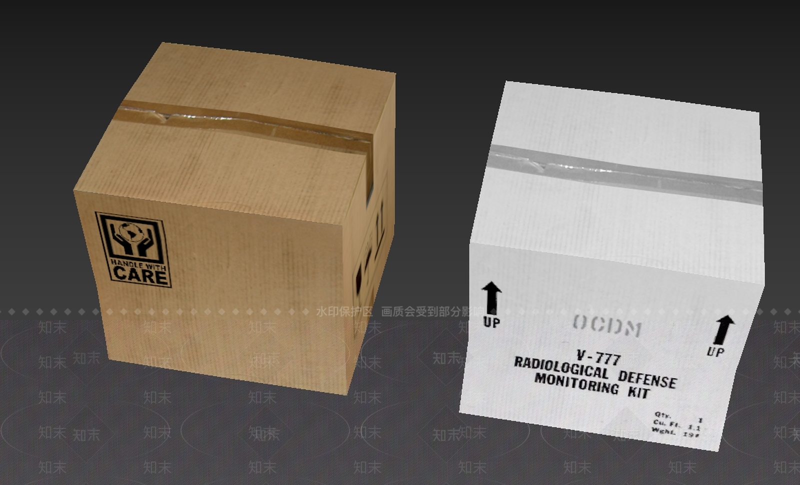 箱子3D模型下载【ID:167724176】