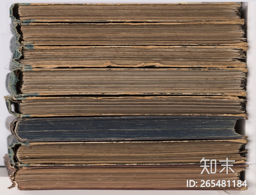 书籍侧面贴图下载