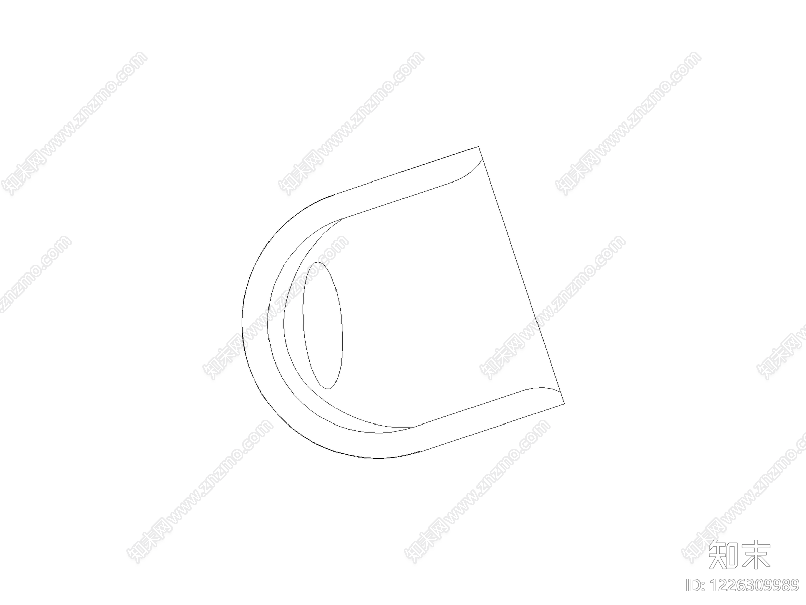 五金管件cad施工图下载【ID:1226309989】