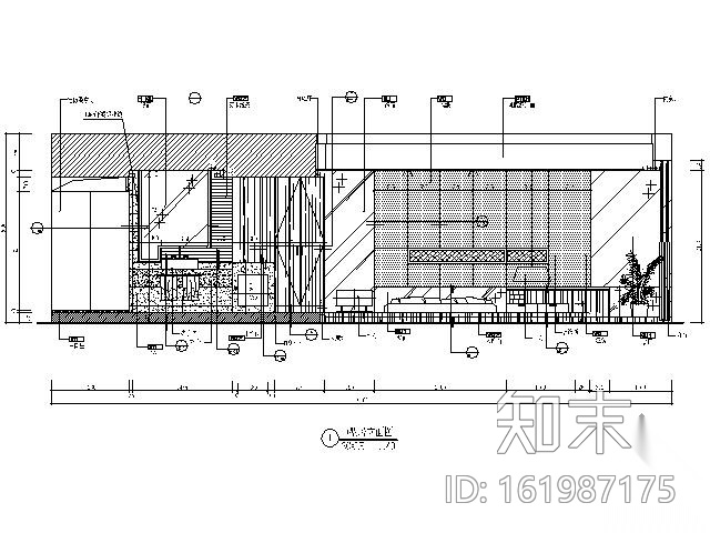 [广东]五星级酒店D型房施工图cad施工图下载【ID:161987175】