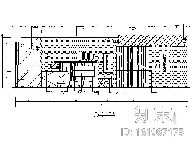 [广东]五星级酒店D型房施工图cad施工图下载【ID:161987175】