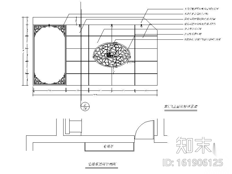 [云南]某简中式双层别墅装修图（含效果）cad施工图下载【ID:161906125】