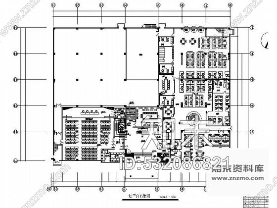 施工图广东现代风格知名企业二层办公区室内装修施工图含实景施工图下载【ID:532086821】