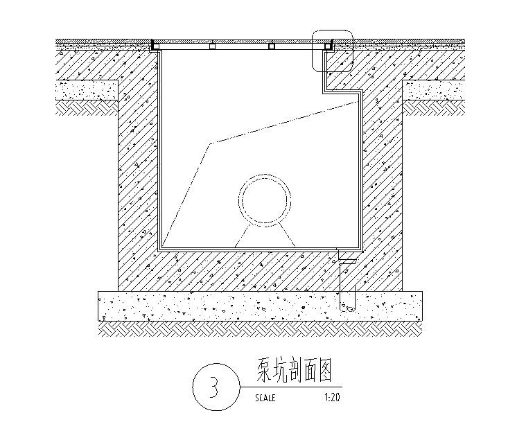 [深圳]停车场及配套人防工程全套景观设计施工图cad施工图下载【ID:160689177】