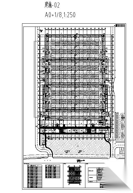 [深圳]停车场及配套人防工程全套景观设计施工图cad施工图下载【ID:160689177】