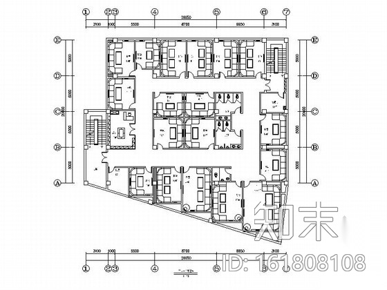 某KTV包厢室内装修图（含效果图）cad施工图下载【ID:161808108】