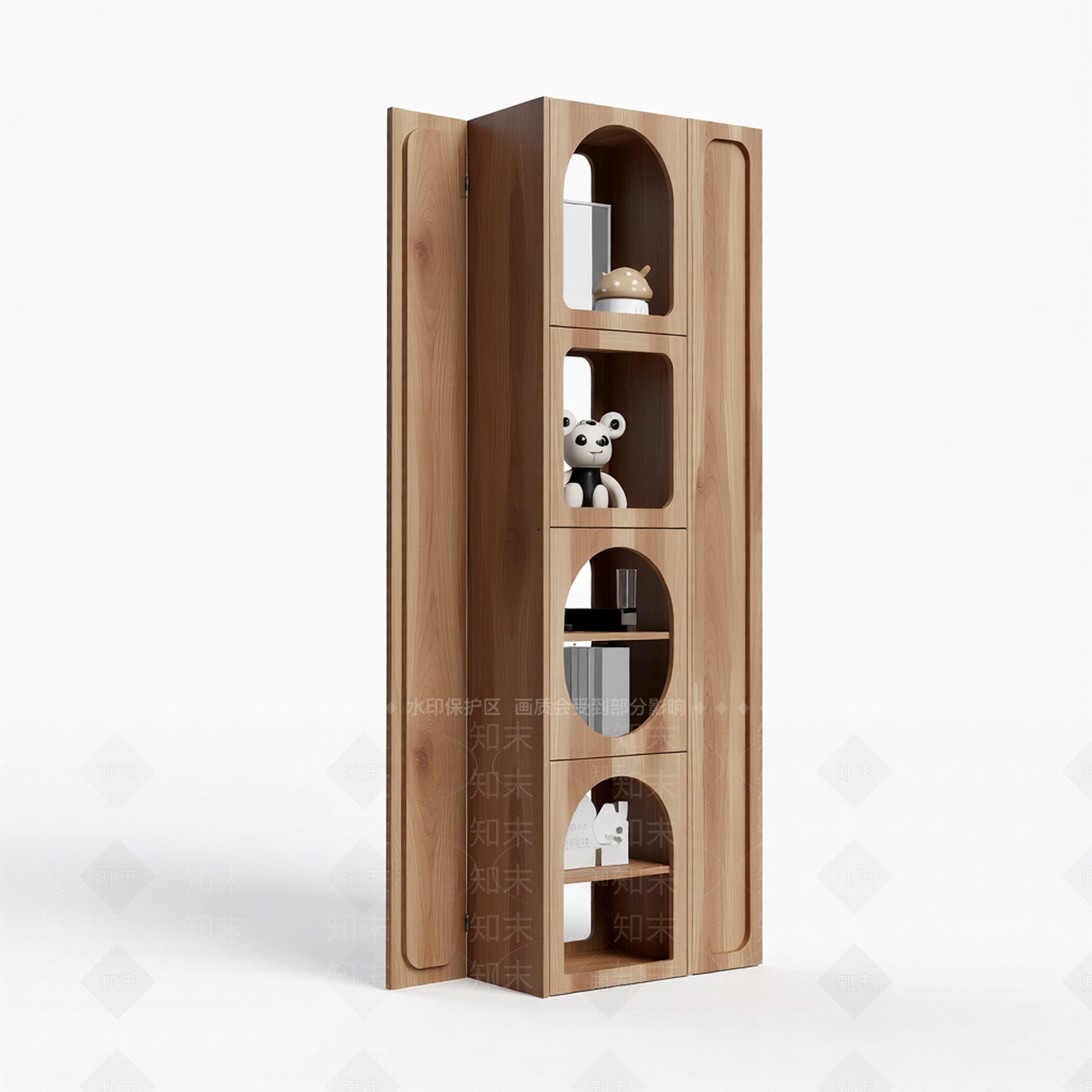 多层展示柜3D模型下载【ID:1206184326】