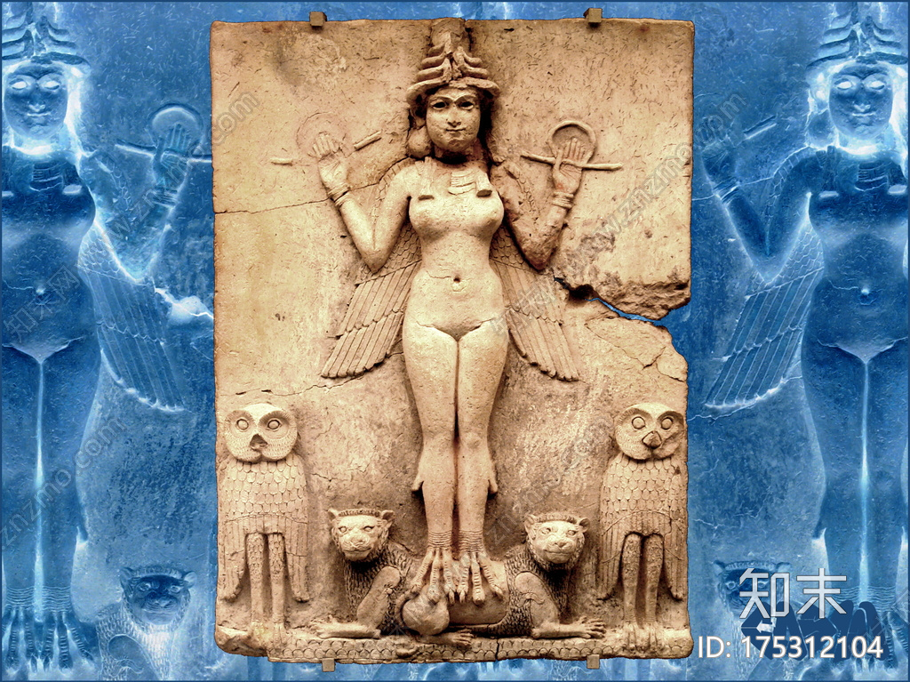 夜之女神3d打印模型下载【ID:175312104】