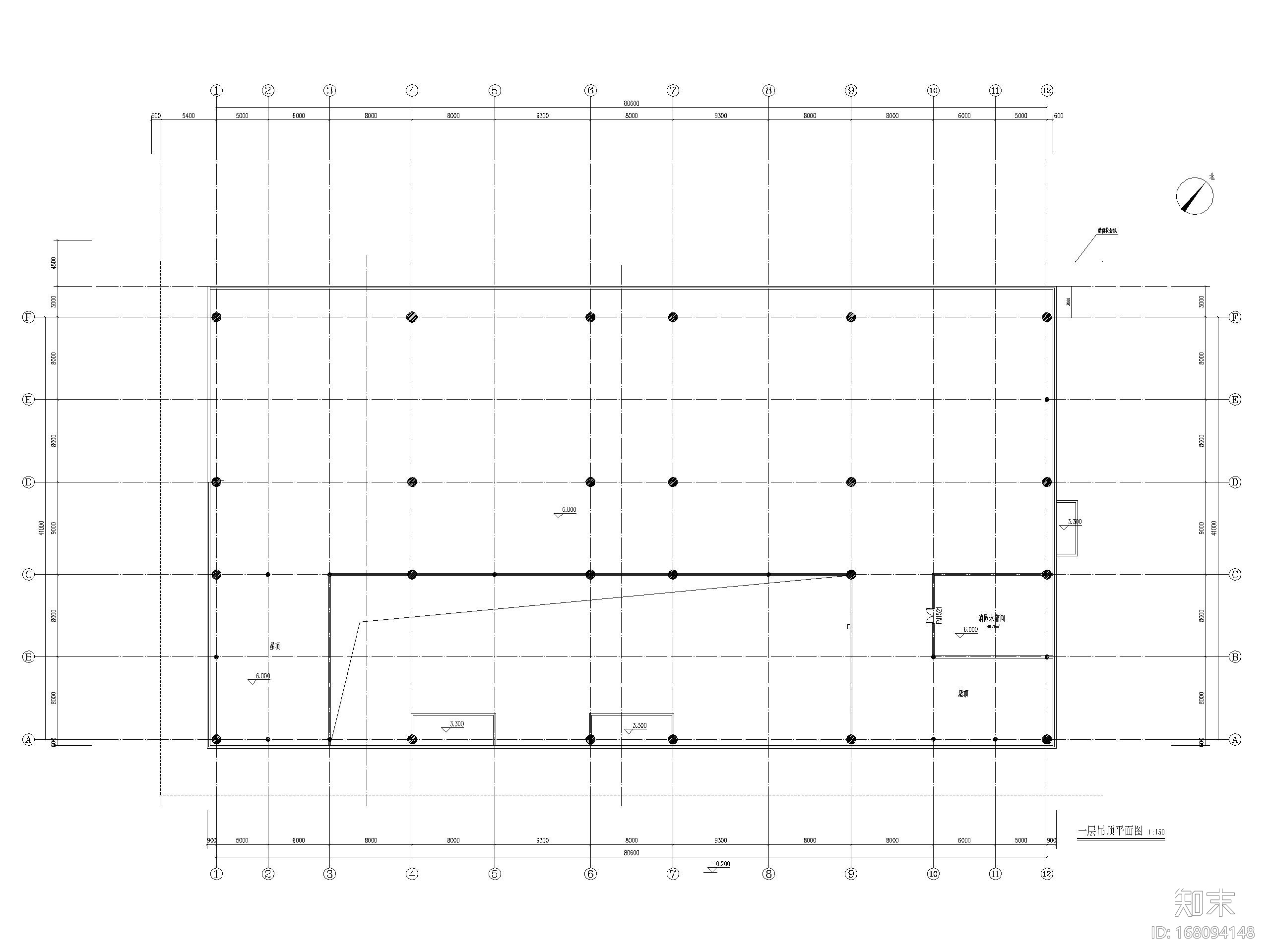 [重庆]民用机场建设航站楼建筑施工图cad施工图下载【ID:168094148】