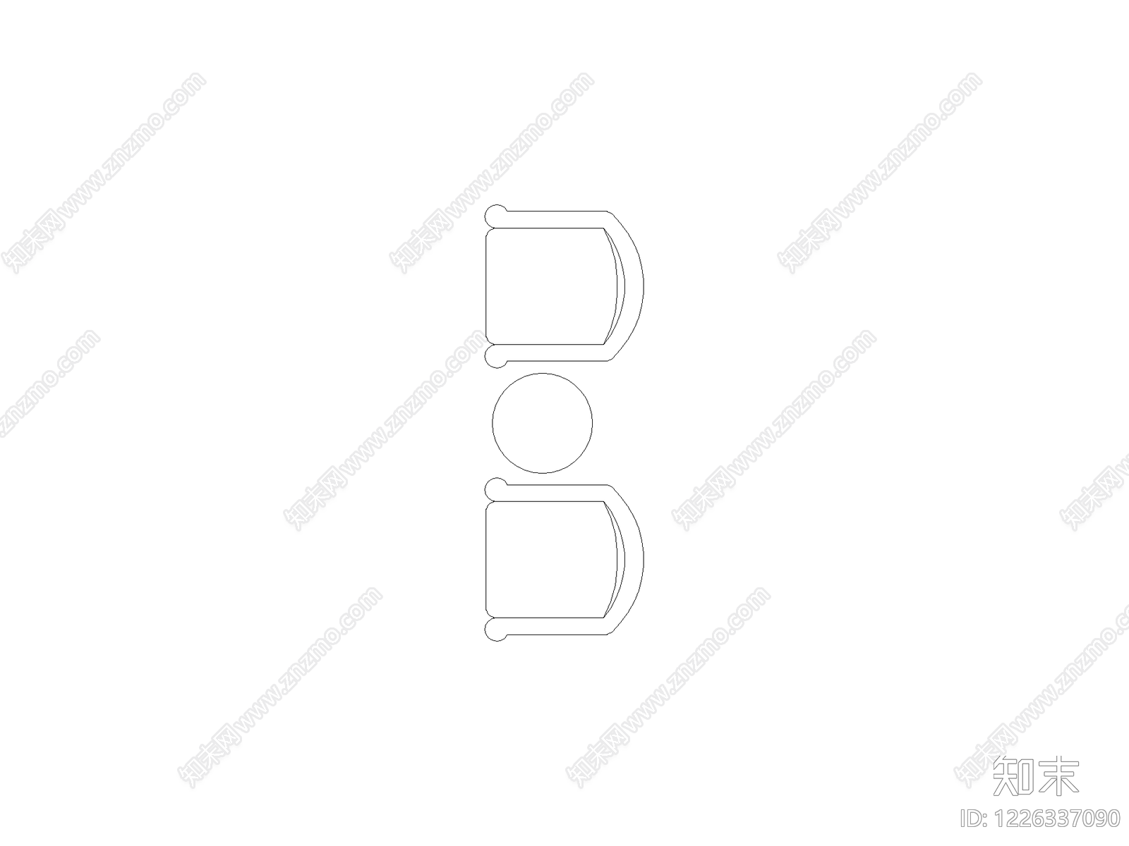 现代柜子CAD图纸