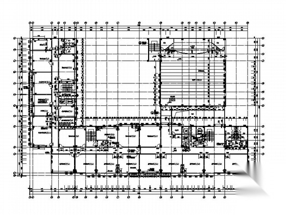 [重庆]知名大学院系高层办公楼建筑施工图cad施工图下载【ID:166552154】