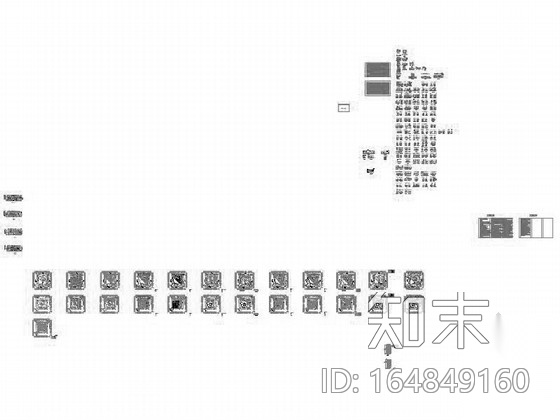 [江西]著名风景区现代风格游客服务中心室内装修施工图施工图下载【ID:164849160】