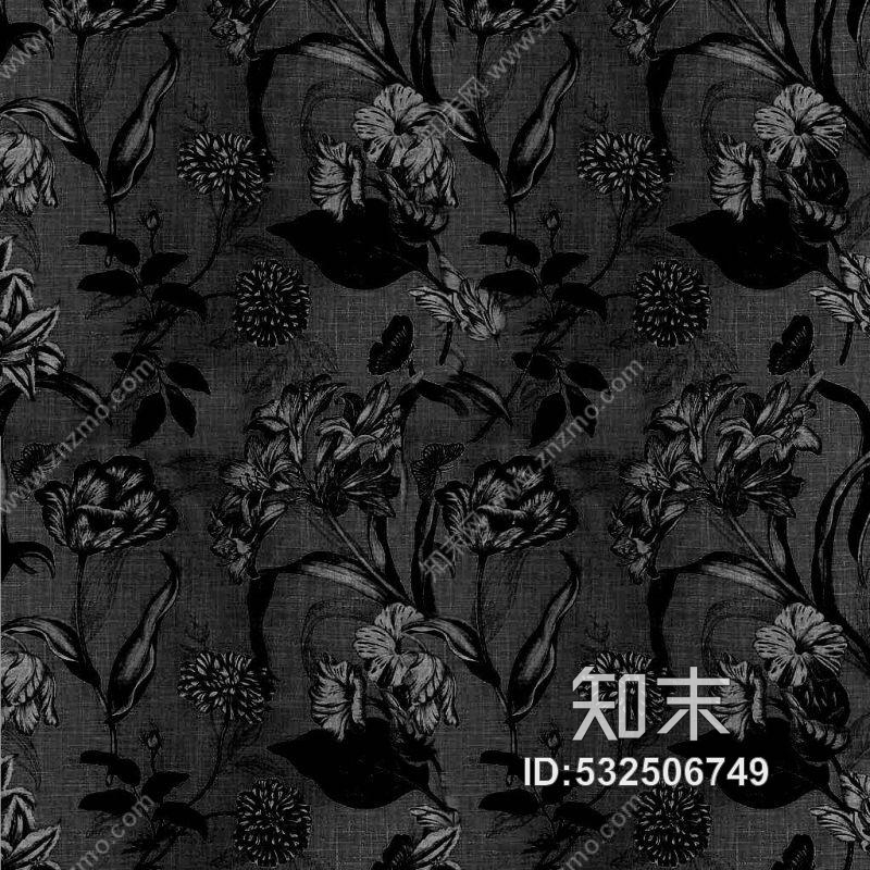 凹凸黑白-黑白古典贴图下载【ID:532506749】