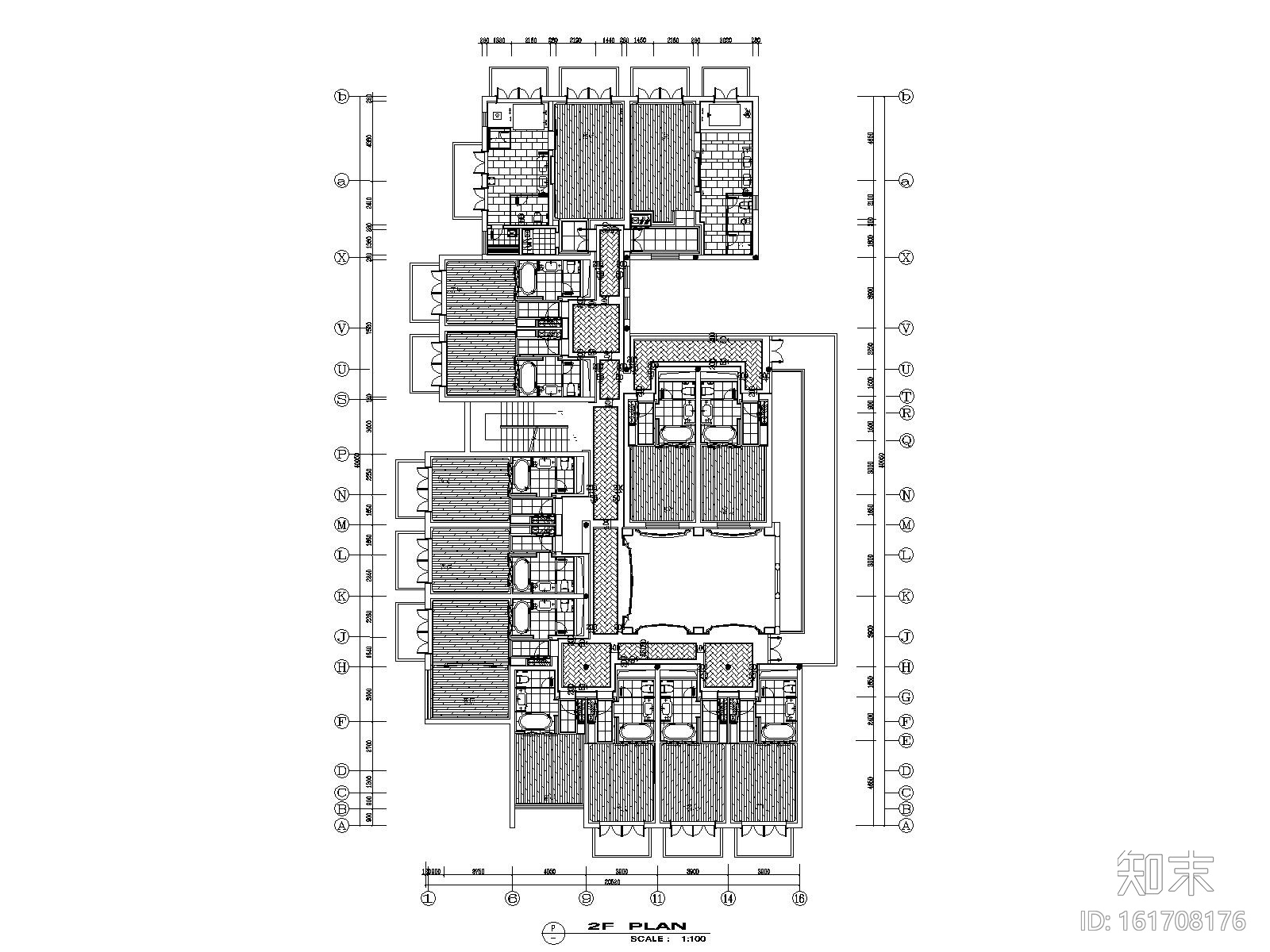 金螳螂丽江苏荷酒店施工图（带庭院景观）施工图下载【ID:161708176】