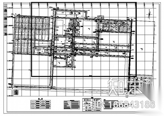 某造紙廠廠區綜合管線平面圖施工圖下載