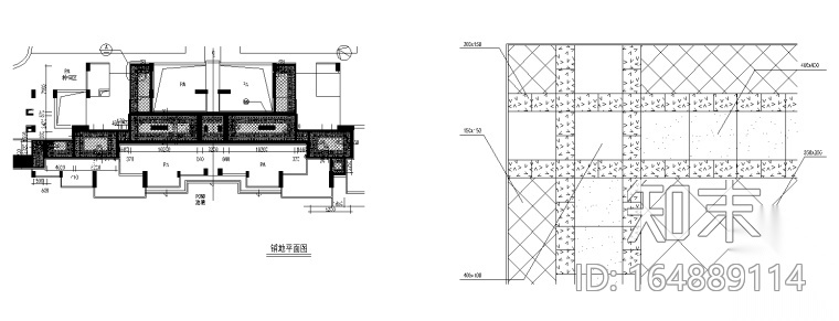 景观铺装|130套铺地CAD图案1-70施工图下载【ID:164889114】