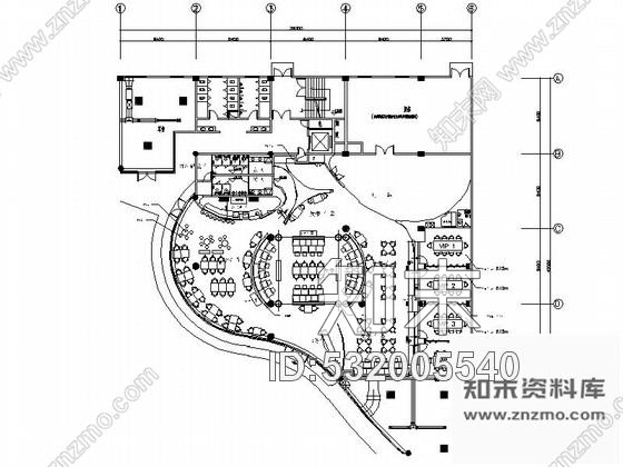 施工图江苏某现代西餐厅室内精装修设计施工图含实景cad施工图下载【ID:532005540】