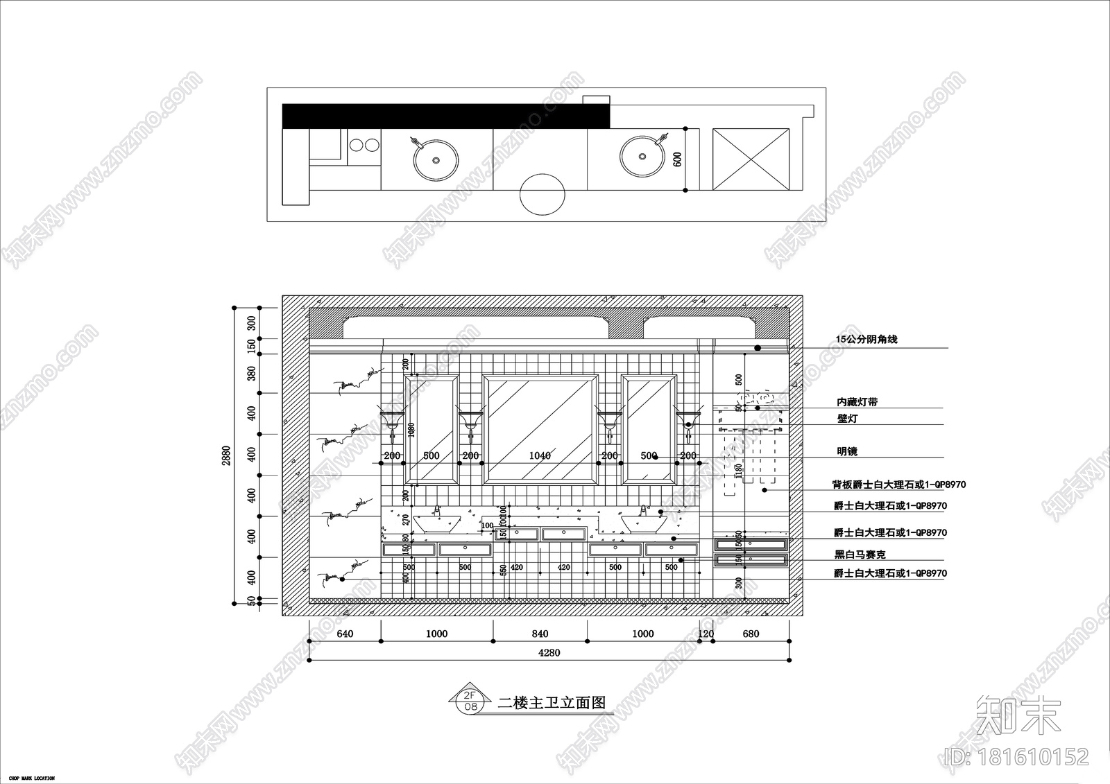 山西阳泉200平跃层公寓装修施工图+效果图cad施工图下载【ID:181610152】