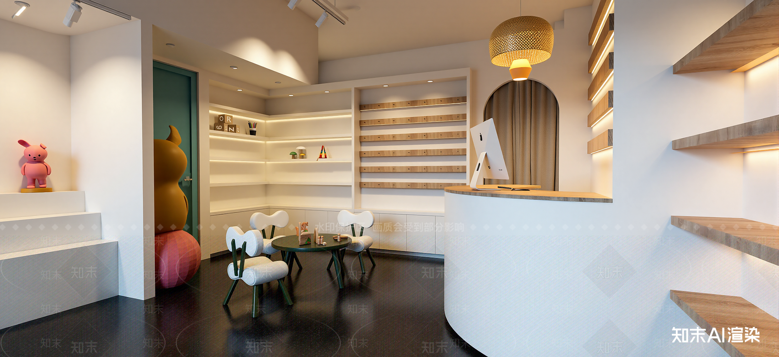现代玩具礼品店SU模型下载【ID:1222193566】