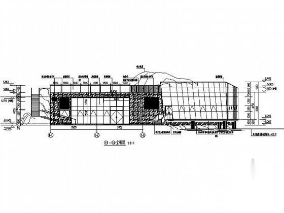 [四川]200平米小型茶室建筑设计施工图纸施工图下载【ID:160733105】